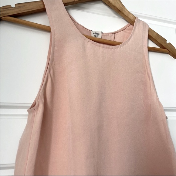 Wilfred 100% Silk Tank sz S - Picture 4 of 4